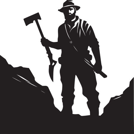 Digging Dynamo Master of Subsurface Excavation Underground Utensil Crafting Earths Treasuresのイラスト素材