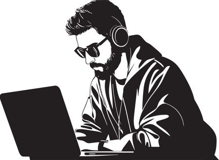 Software Samurai Samurai of Software Stewardship Binary Boss Boss of Binary Businessのイラスト素材