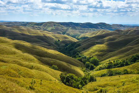 Warinding Hills, East Sumba, May 2018の写真素材