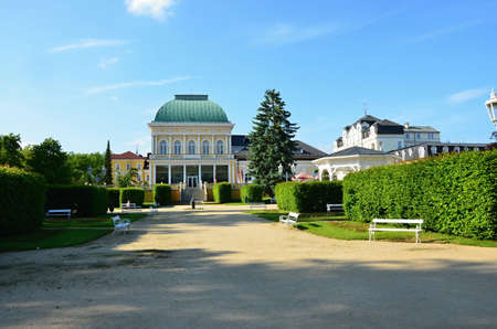 Social House in spa Franzensbad Czech republicのeditorial素材