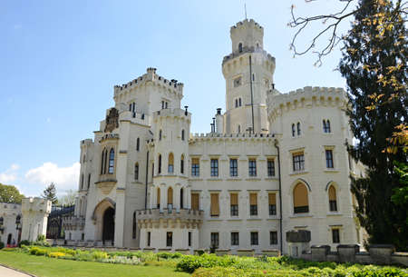 Chateau Hluboka in South Bohemia のeditorial素材