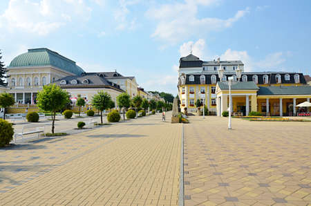 Spa Franzensbad in Czech republicのeditorial素材