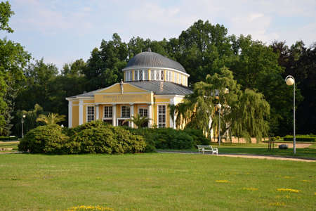 Hall Glauber springs in spa Franzensbad のeditorial素材