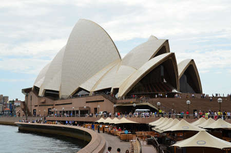 Metropolis Sydney and the famous Opera Theatreのeditorial素材