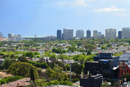 View of Melbourne in Australia