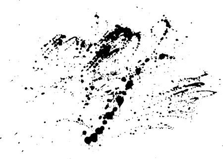 Hand-made grunge texture. Abstract ink drops backgroundのイラスト素材