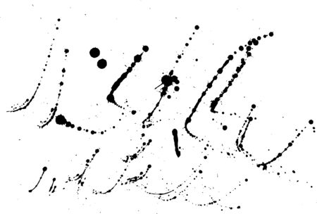 Hand-made grunge texture. Abstract ink drops backgroundのイラスト素材