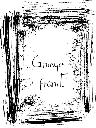 Hand-made grunge texture. Abstract ink drops backgroundのイラスト素材