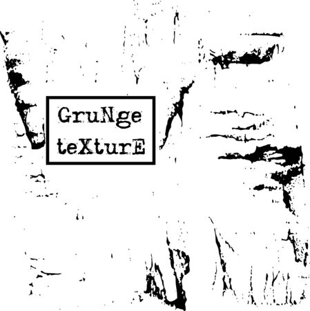 Black and white grunge texture. Vector illustrationのイラスト素材