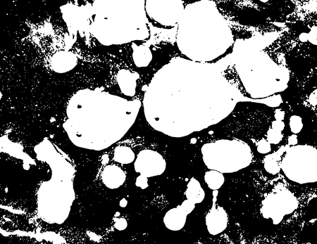 Black and white abstract background. Liquid marble pattern. Monochrome grunge texture. EPS10のイラスト素材