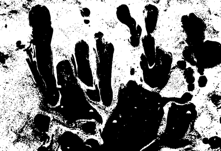 Black and white abstract background. Liquid marble pattern. Monochrome grunge texture. EPS10のイラスト素材
