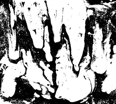 Black and white abstract background. Liquid marble pattern. Monochrome grunge texture. EPS10のイラスト素材