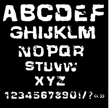 illustration alphabetのイラスト素材