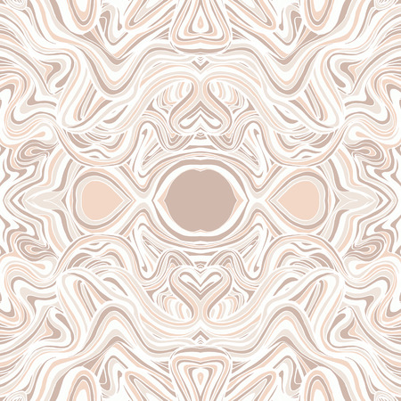 Doodle seamless background.  pattern. Kaleidoscope psychedelic elements. illustrationのイラスト素材