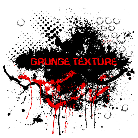 Grunge texture. Abstract template background. drops illustrationのイラスト素材