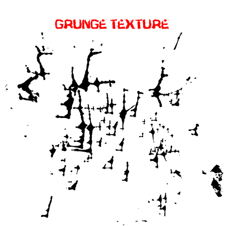 Black ink vector brush strokes. Vector illustration. Grunge textureのイラスト素材