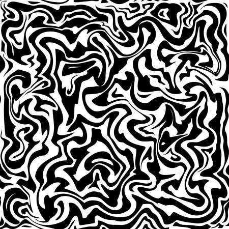 Art abstract irregular web marble print template in black and white. Seamless pattern. Vector illustrationのイラスト素材