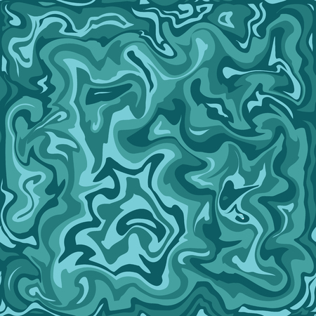 Natural blue marble imitation seamless pattern. Trendy backdrop with blue acrylic drips on white background. Paint waves and vortexes stone textureのイラスト素材