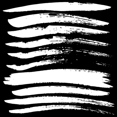 ink brush strokes. illustration. Grunge textureのイラスト素材