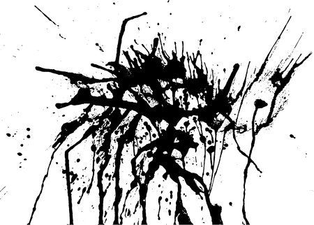 Grunge texture. Abstract template background. Vector drops illustrationのイラスト素材