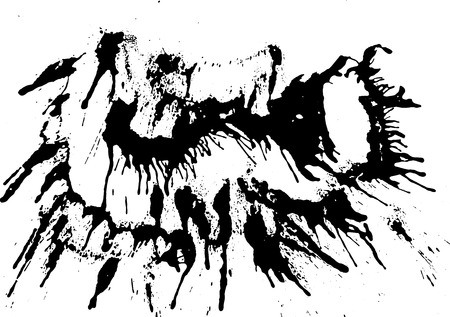 Grunge texture. Abstract template background. Vector drops illustrationのイラスト素材