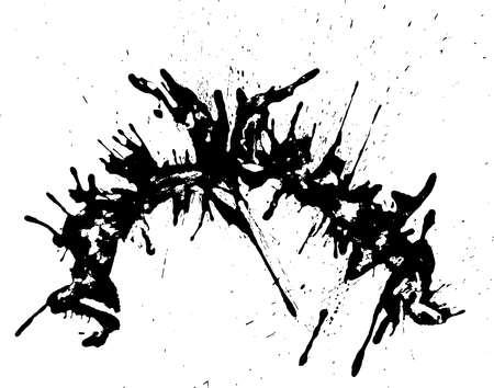 Grunge texture. Abstract template background. Vector drops illustrationのイラスト素材