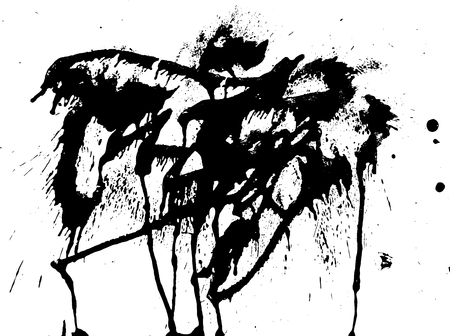 Grunge texture. Abstract template background. Vector drops illustrationのイラスト素材