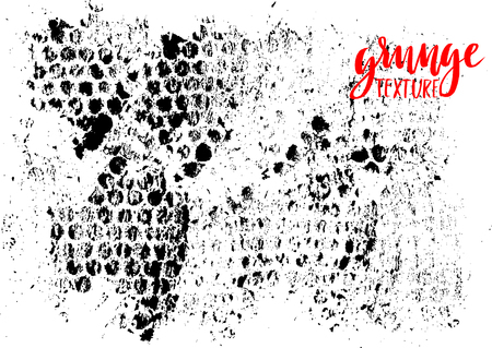Grunge grid texture. Abstract template dot background. Vector print illustrationのイラスト素材