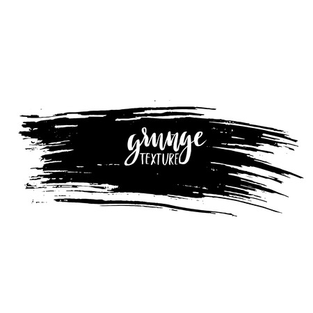Ink vector brush strokes background. Vector illustration. Grunge texture.のイラスト素材