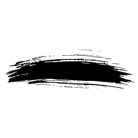 Ink vector brush strokes background. Vector illustration. Grunge texture.のイラスト素材