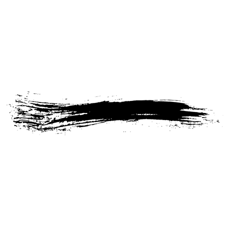 Ink vector brush strokes background. Vector illustration. Grunge texture.のイラスト素材