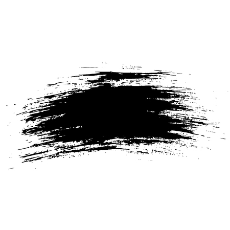 Ink vector brush strokes background. Vector illustration. Grunge texture.のイラスト素材