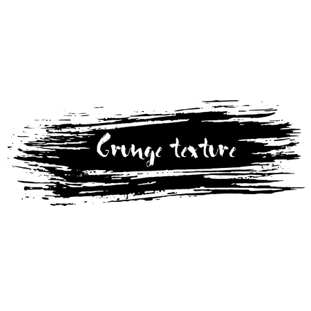 Ink vector brush strokes background. Vector illustration. Grunge texture.のイラスト素材