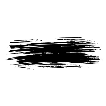 Ink vector brush strokes background. Vector illustration. Grunge texture.のイラスト素材