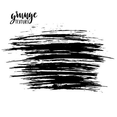 Ink vector brush strokes background. Vector illustration. Grunge texture.のイラスト素材