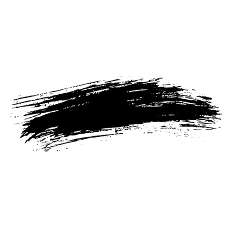 Ink vector brush strokes background. Vector illustration. Grunge texture.のイラスト素材