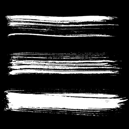 Ink vector brush strokes. Vector illustration. Grunge hand drawn watercolor texture.のイラスト素材