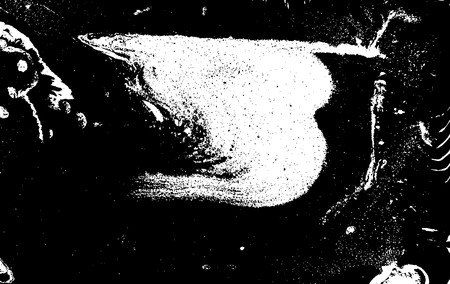 Black and white liquid texture, watercolor hand drawn marbling illustration, abstract vector backgroundのイラスト素材