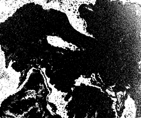 Black and white liquid texture, watercolor hand drawn marbling illustration, abstract vector background.のイラスト素材