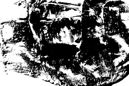 Black and white liquid texture, watercolor hand drawn marbling illustration, abstract background.のイラスト素材