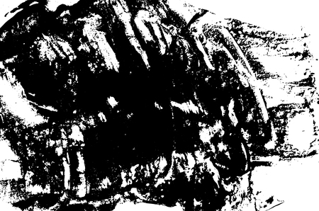 Black and white liquid texture, watercolor hand drawn marbling illustration, abstract background.のイラスト素材