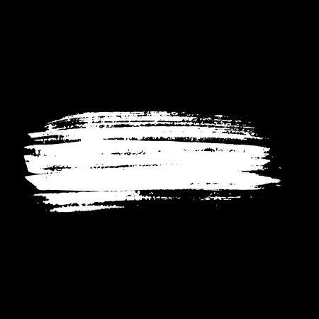 Ink vector brush strokes. Vector illustration. Grunge hand drawn watercolor textureのイラスト素材
