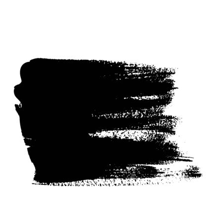 Ink vector brush strokes. Vector illustration. Grunge hand drawn watercolor texture. Space for text.のイラスト素材