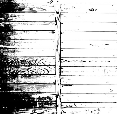 Wood grunge texture. Natural wooden isolated background. Vector illustrationのイラスト素材