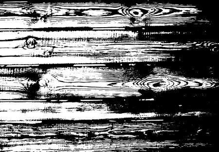Wood grunge texture. Natural wooden isolated background. Vector illustrationのイラスト素材