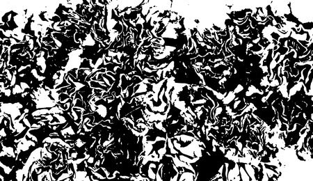 Black and white grunge texture. Marbling illustration. Abstract background. Vector pattern.のイラスト素材