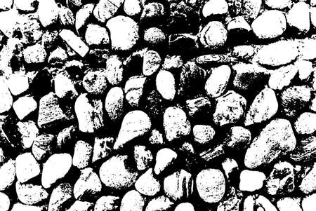 Sea stones illustration.のイラスト素材