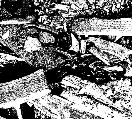 Black and white grunge texture. Marbling illustration. Abstract background. Vector patternのイラスト素材