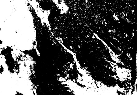 Black and white liquid texture. Watercolor hand drawn marbling illustration. Abstract vector background. Monochrome marble pattern.のイラスト素材