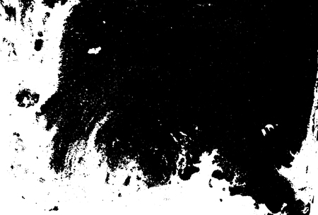 Black and white liquid texture. Watercolor hand drawn marbling illustration. Abstract vector background. Monochrome marble pattern.のイラスト素材